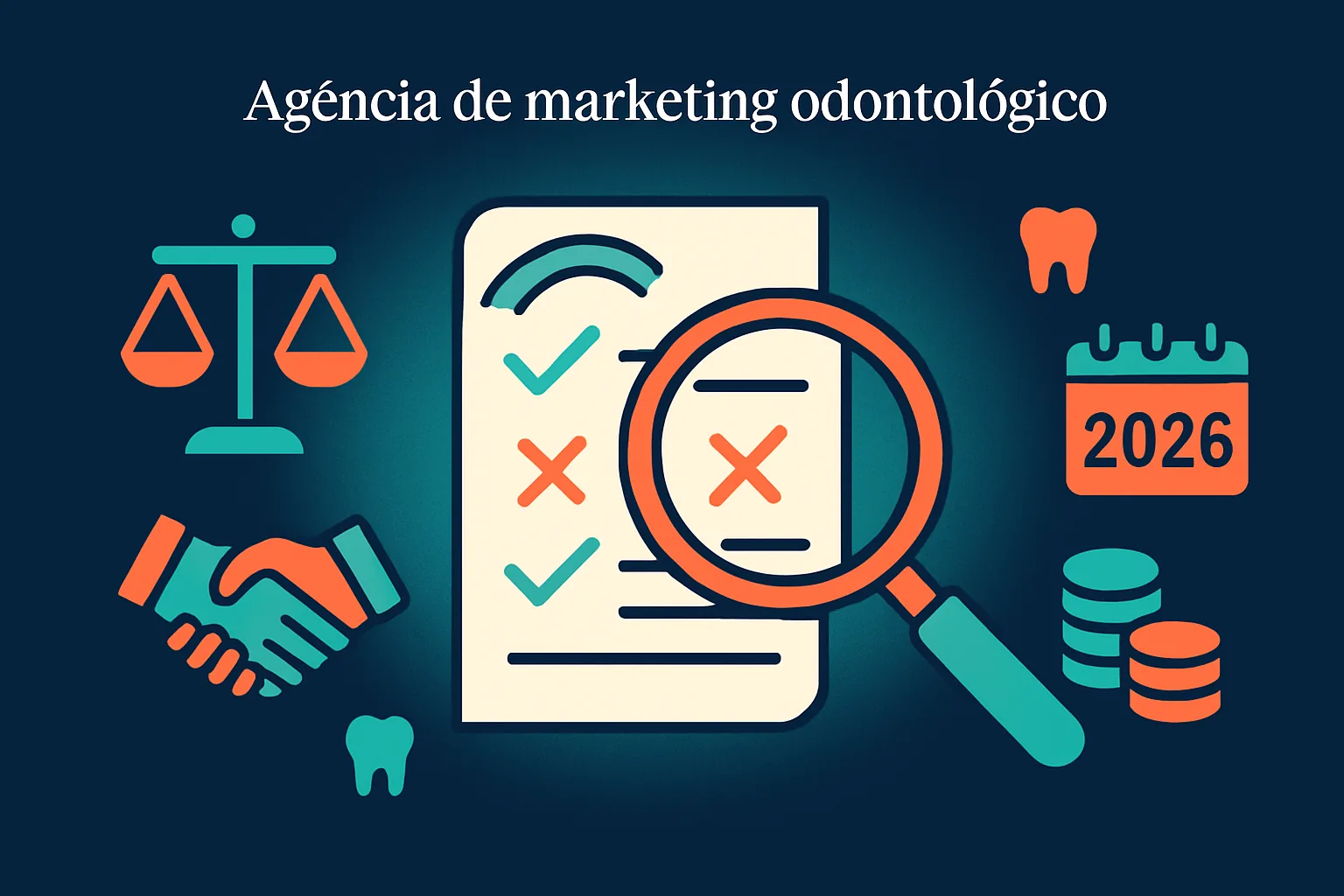 Capa do artigo: Agência de marketing odontológico: como escolher em 2026