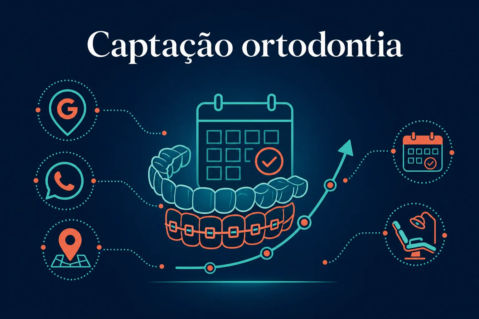 Capa do artigo: Captação de pacientes para ortodontia: canais e agenda