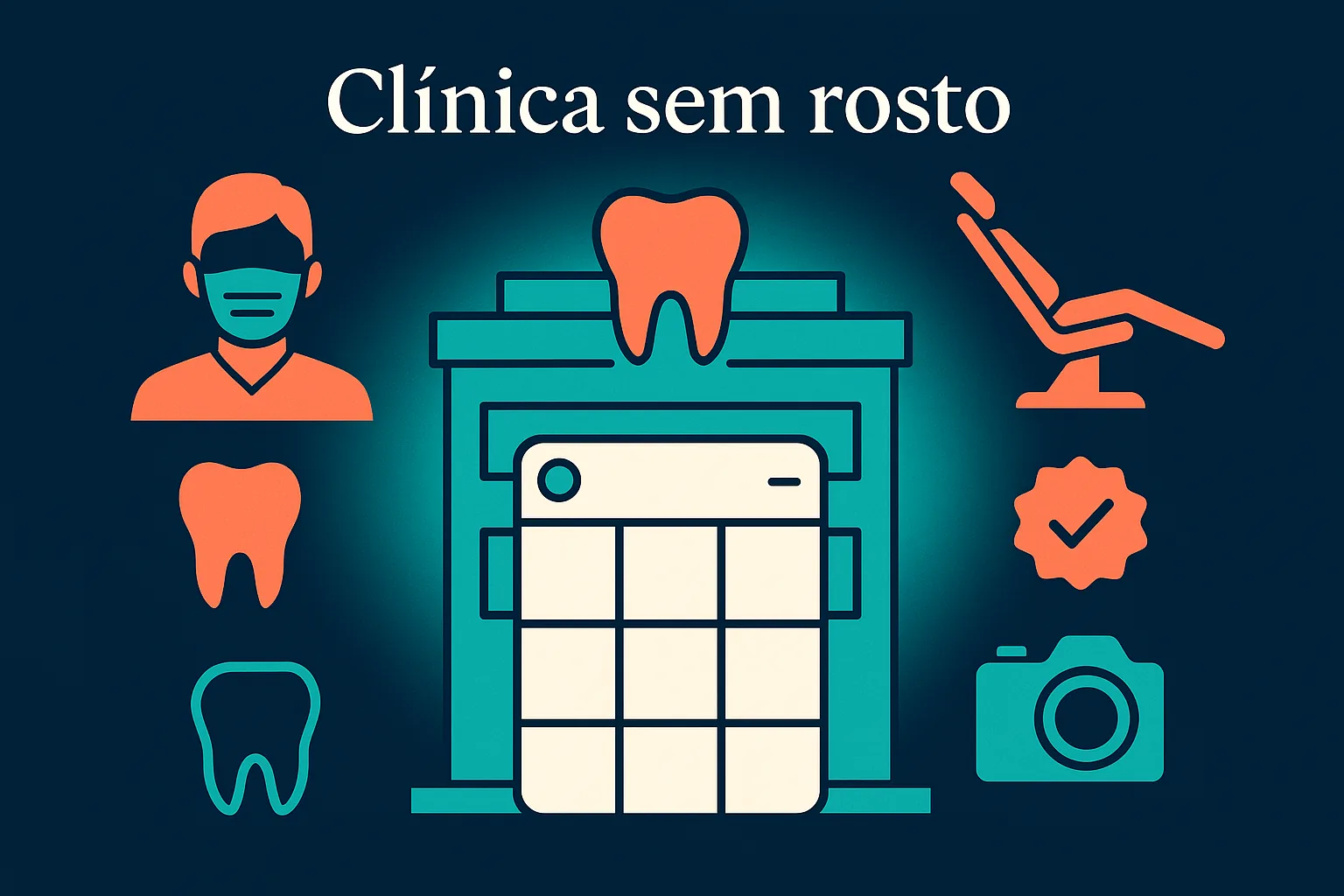 Capa do artigo: Instagram de clínica odontológica sem rosto: o manual da clínica como marca