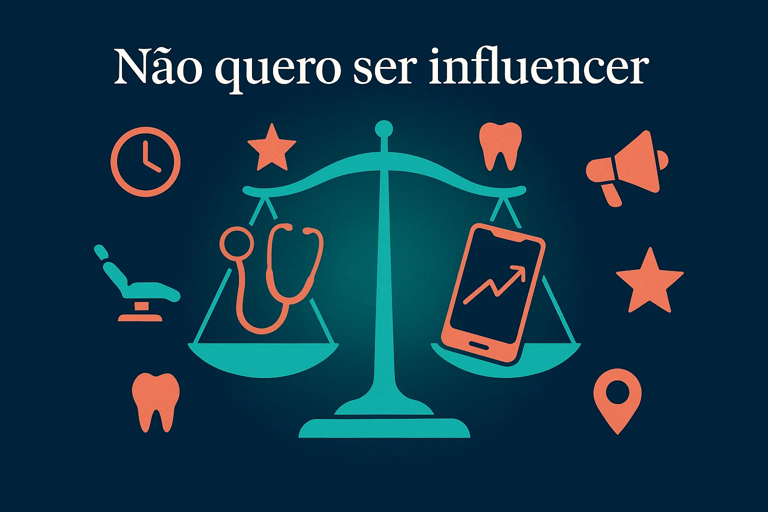 Capa do artigo: Dentista não quer virar influencer: e está certíssimo em 2026