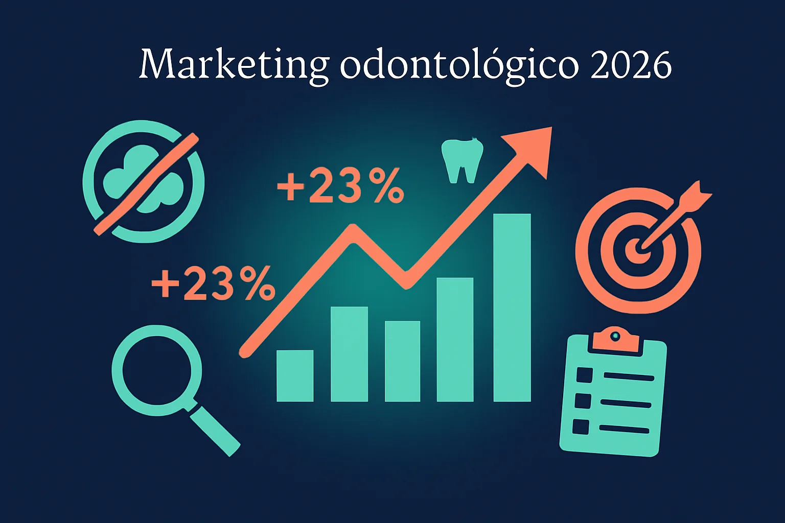 Capa do artigo: Marketing odontológico em 2026: o que funciona de verdade